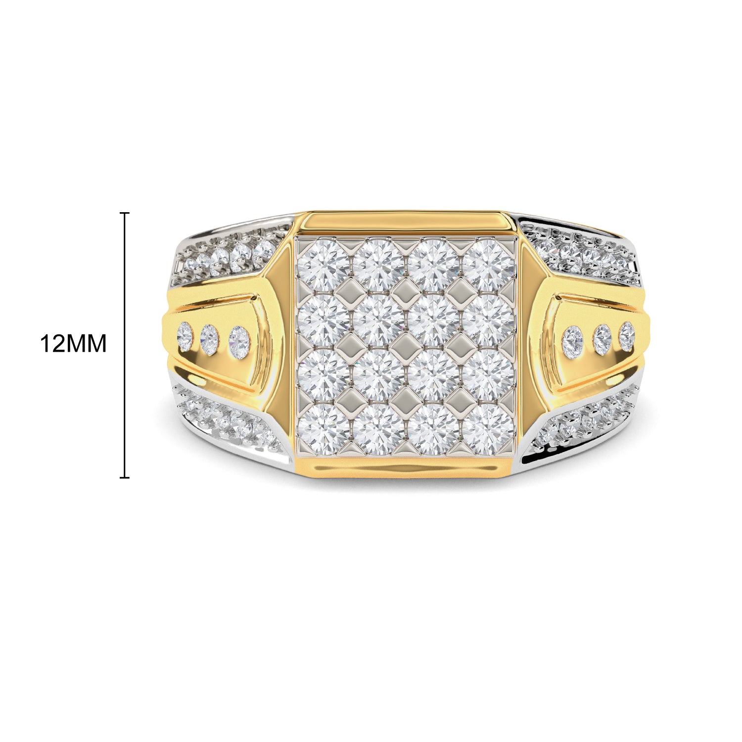 1.26 Carat Fancy Yellow Diamond Ring set in 14k White Gold - Monarch Jewels  Alaska